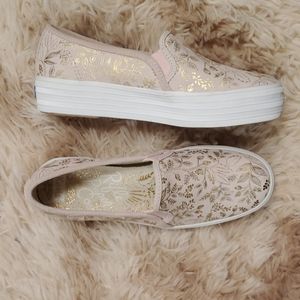 Rifle Paper Co. x Keds platform shoe